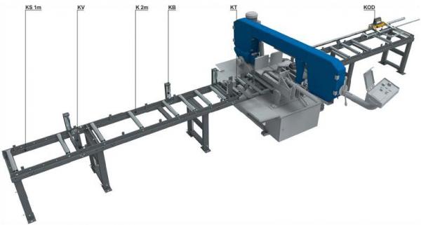 Рольганг для ленточнопильного станка К-400