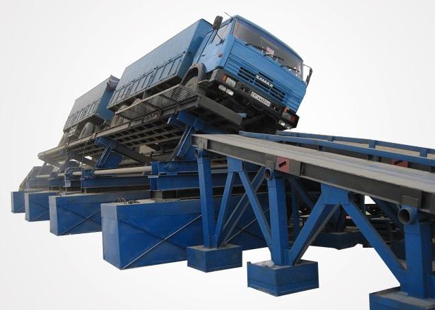 Боковой зернопогрузочный комплекс