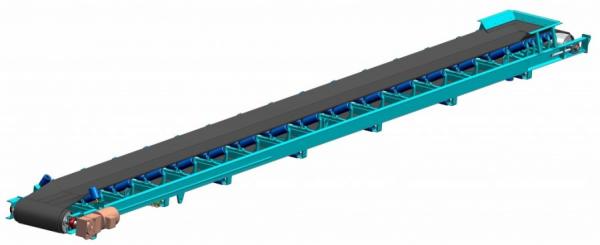Шахтный ленточный конвейер 1л120
