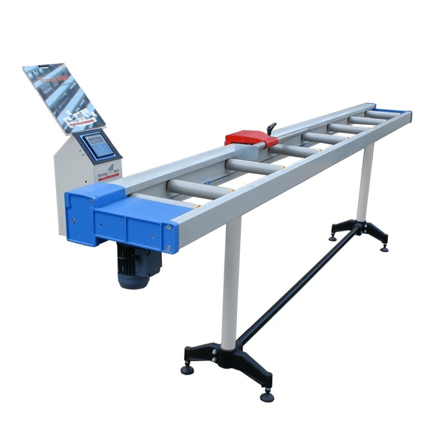 Рольганг с автоматическим упором